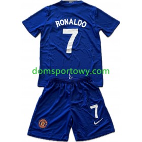 Koszulka Manchester United Cristiano Ronaldo 7 2008-2009 Retro Dziecięcy Trzeci Koszulki Piłkarskie Krótki Rękaw
